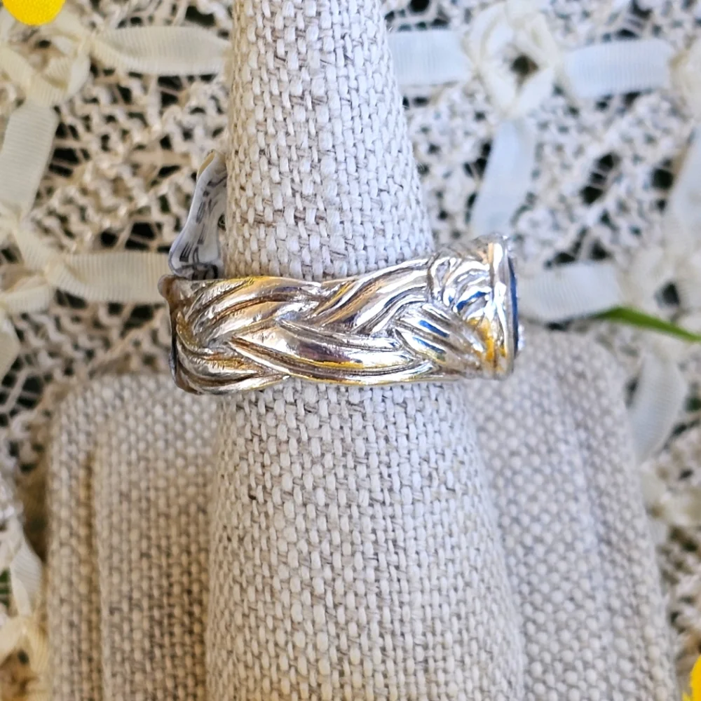 NWT 925 silver & topaz ring - Picture 6 of 7
